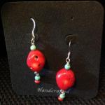 Coral Earrings